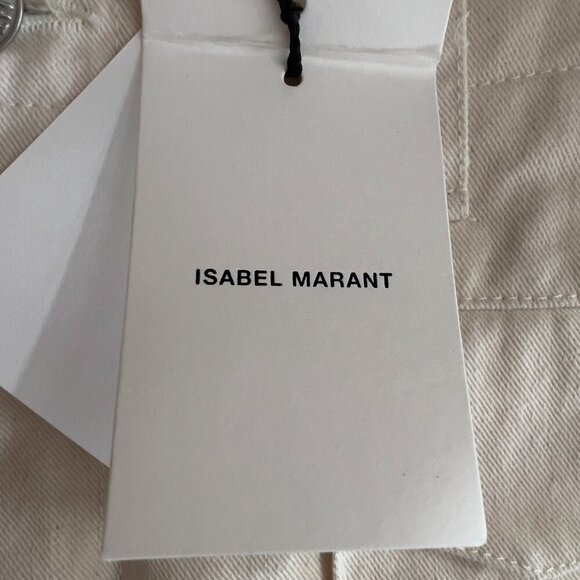 Isabel Marant Étoile Dilirok Pants in Light Beige Shade  Size 36 (USA 4 )NWT - Picture 12 of 15